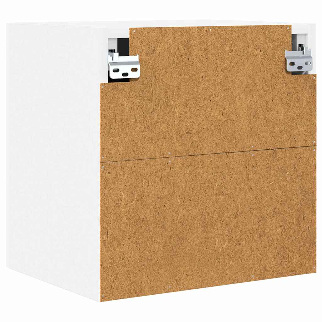 Hängeschrank 2 stk. Weiß Holzwerkstoff