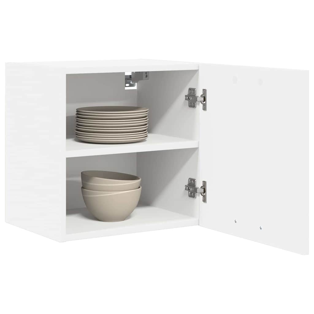 Hängeschrank 2 stk. Weiß Holzwerkstoff