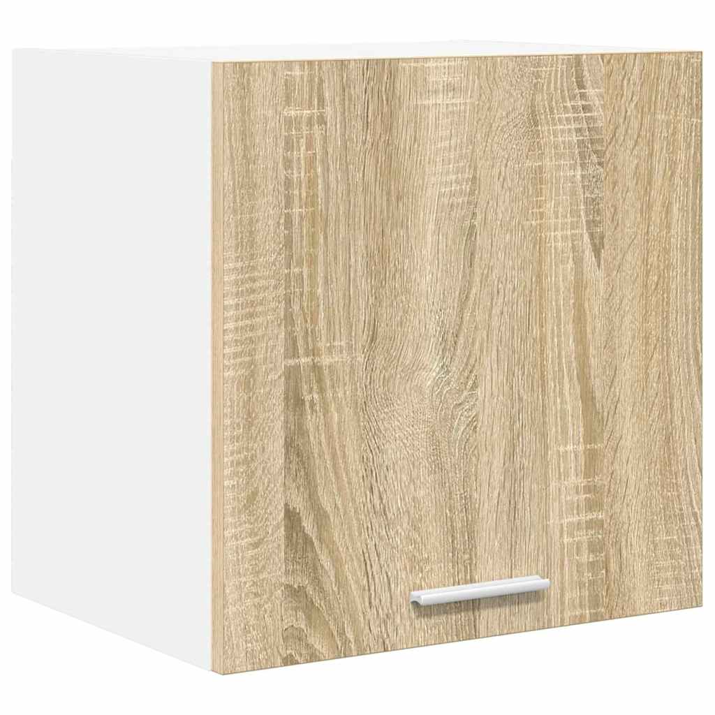 Hängeschrank Sonoma-Eiche und Weiß 40 x 31 x 40 cm