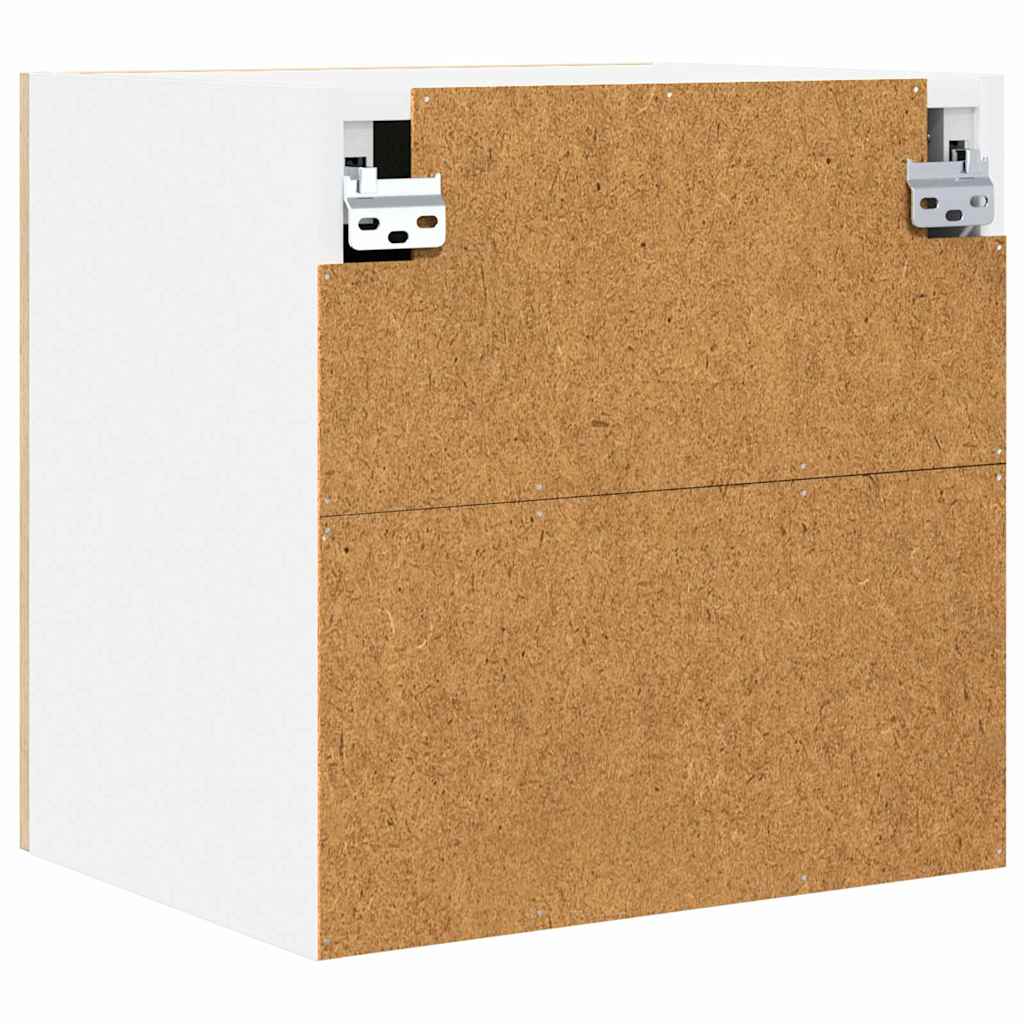 Hängeschrank Sonoma-Eiche und Weiß 40 x 31 x 40 cm
