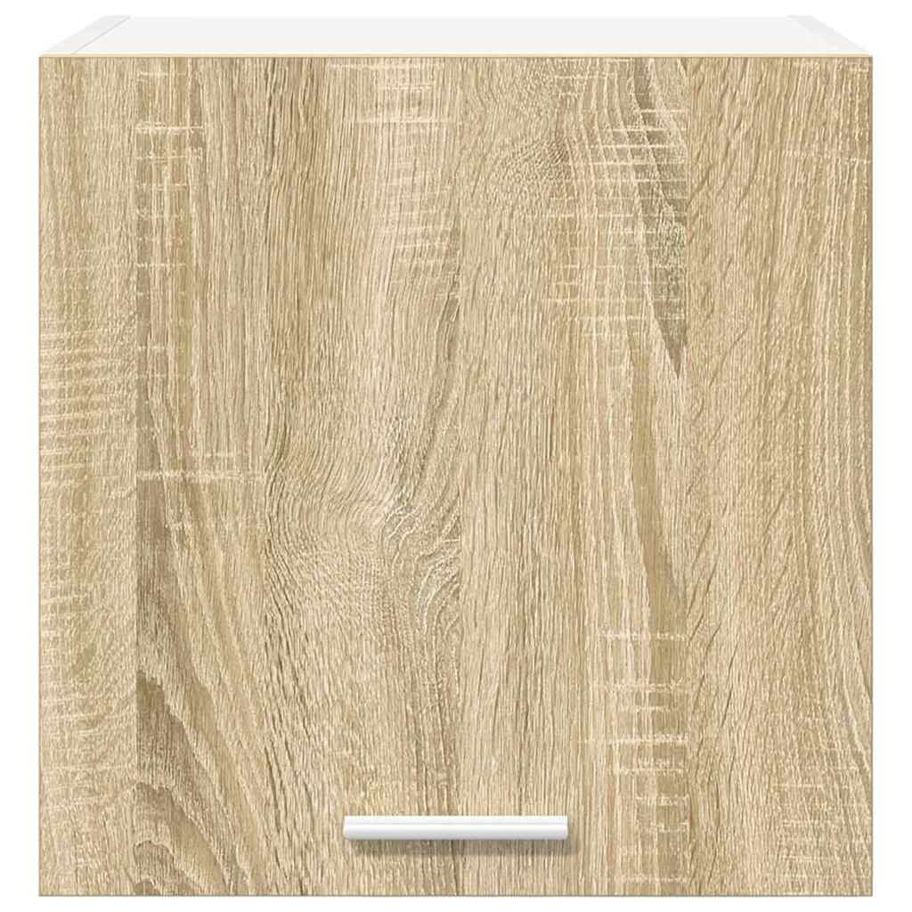 Hängeschrank Sonoma-Eiche und Weiß 40 x 31 x 40 cm