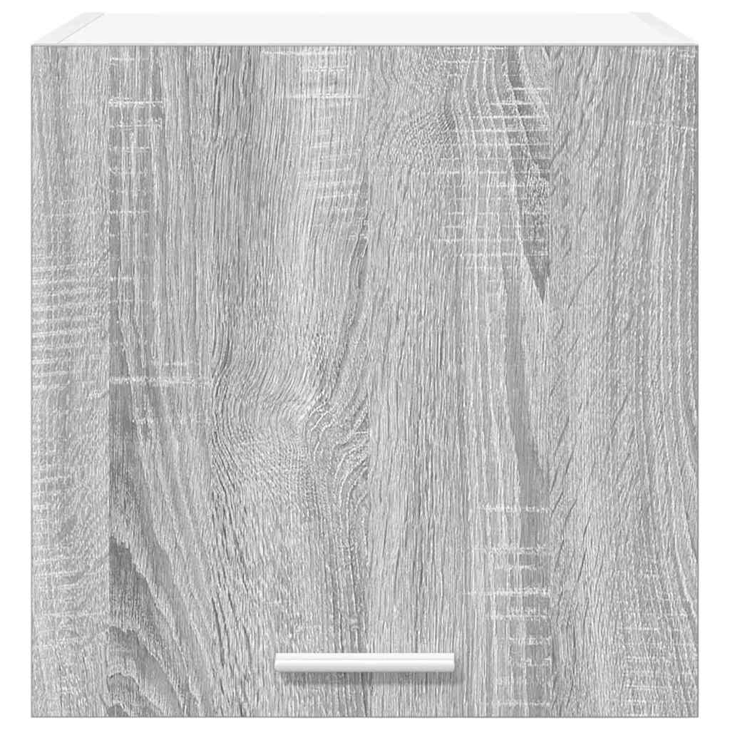 Hängeschrank Grau Sonoma und Weiß 40 x 31 x 40 cm Holzwerkstoff