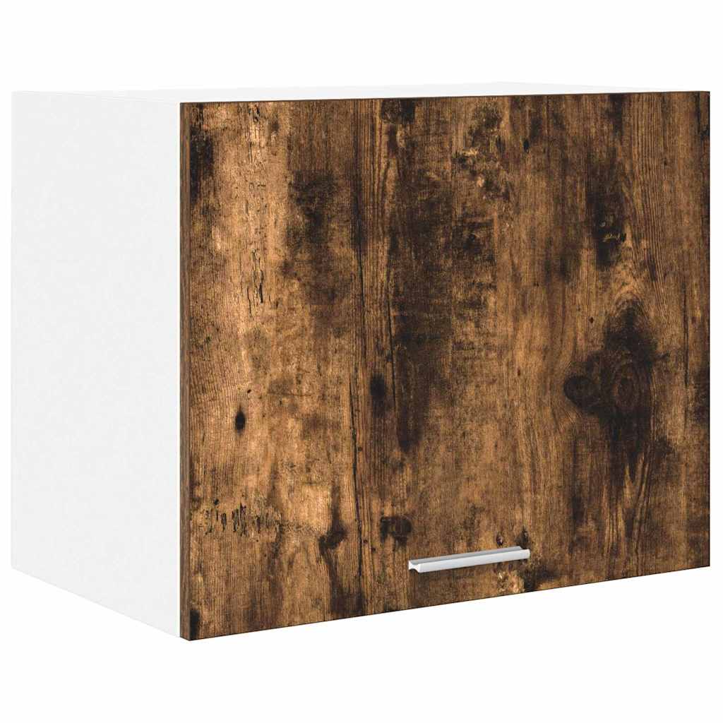 Hängeschrank Geräucherte Eiche und Weiß 50 x 31 x 40 cm