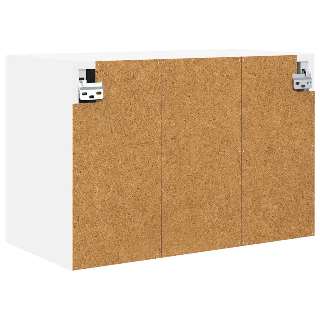 Hängeschrank 2 stk. Weiß Holzwerkstoff