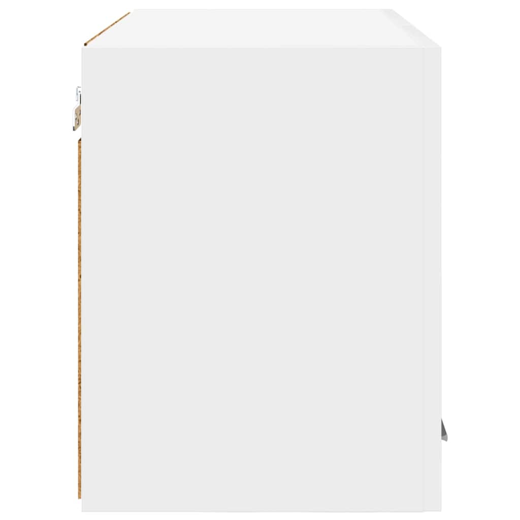 Hängeschrank 2 stk. Weiß Holzwerkstoff
