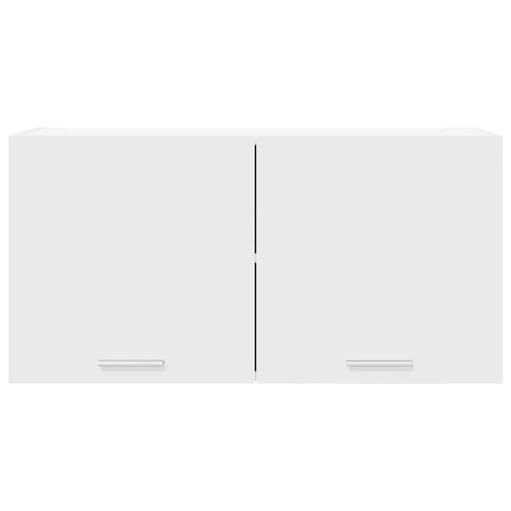 Hängeschrank mit Regal Riga Weiß 80 x 31 x 40 cm Holzwerkstoff