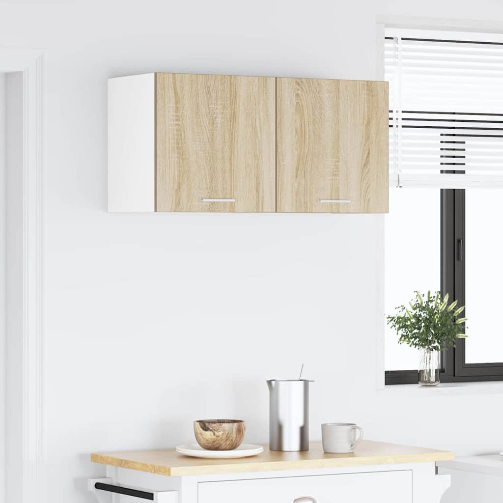 Hängeschrank Sonoma-Eiche 80 x 31 x 40 cm Holzwerkstoff