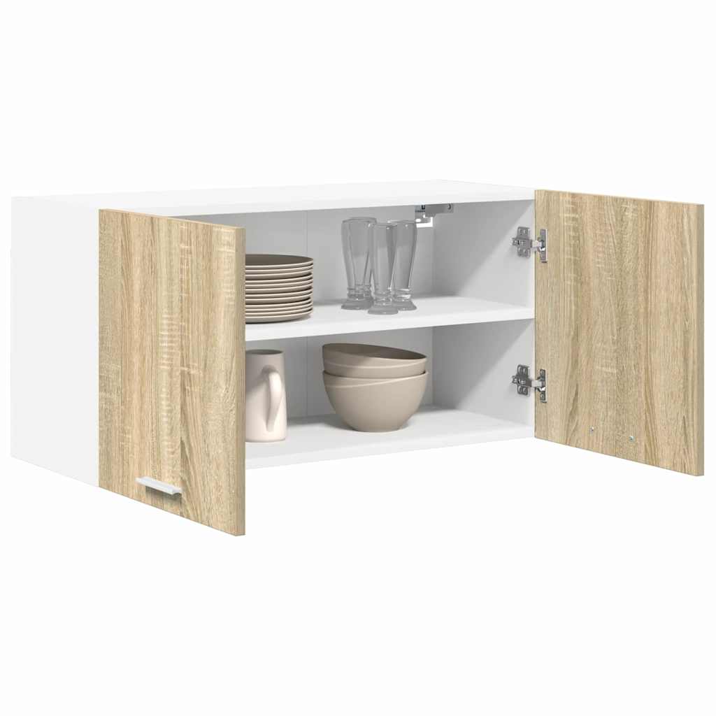 Hängeschrank Sonoma-Eiche 80 x 31 x 40 cm Holzwerkstoff