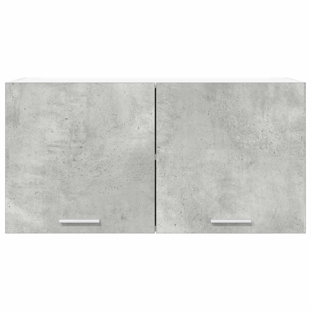 Hängeschrank Betongrau 80 x 31 x 40 cm Holzwerkstoff