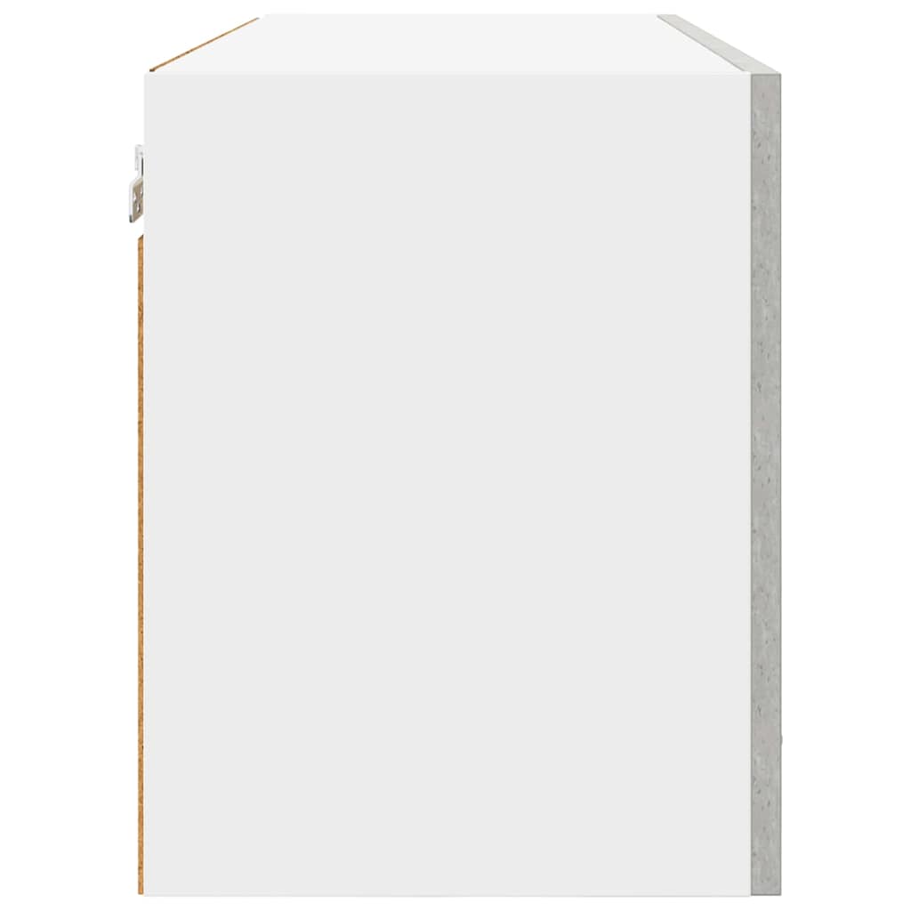Hängeschrank Betongrau 80 x 31 x 40 cm Holzwerkstoff