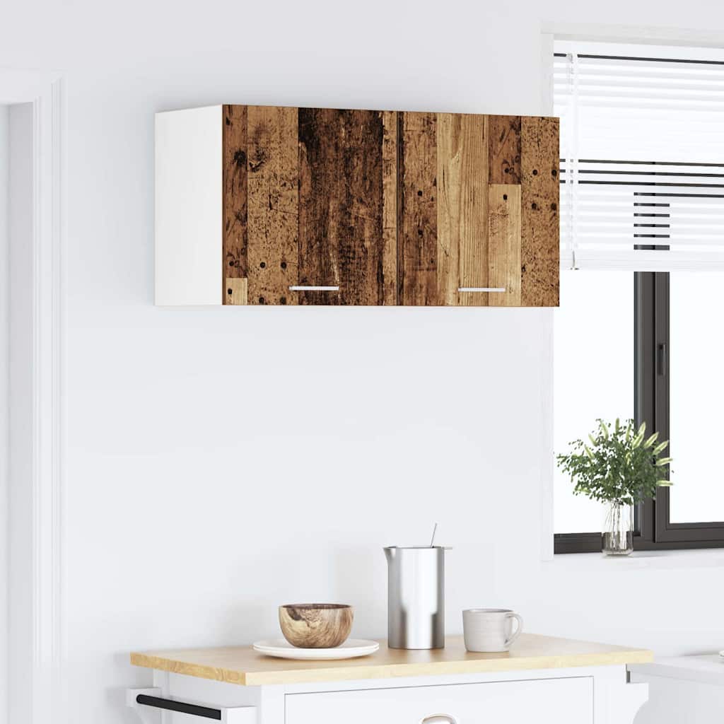 Hängeschrank Altholz 80 x 31 x 40 cm Holzwerkstoff