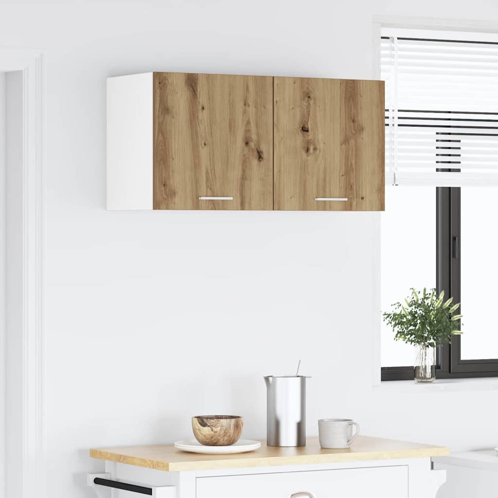 Hängeschrank Artisan-Eiche 80 x 31 x 40 cm Holzwerkstoff
