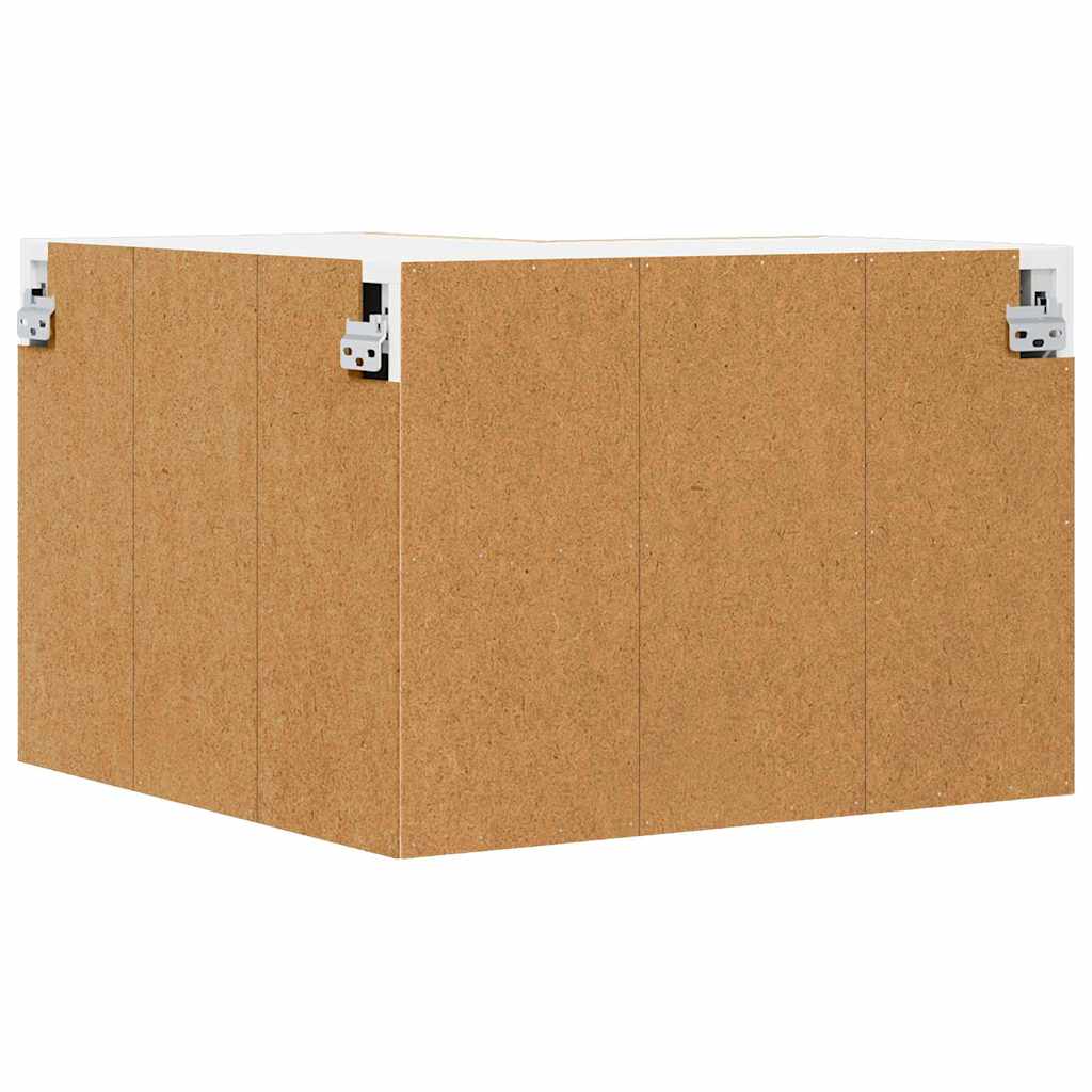 Hängeschrank Sonoma-Eiche und Weiß 57 x 57 x 40 cm