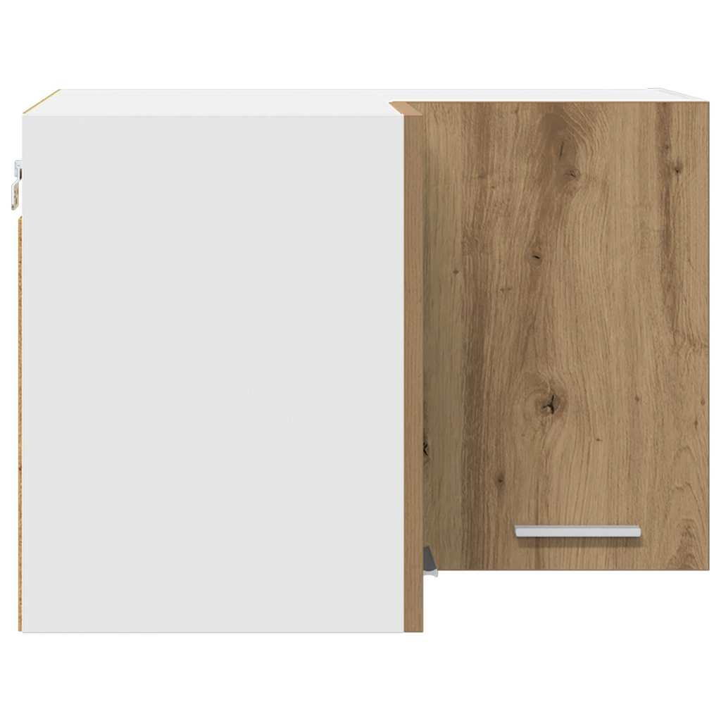 Hängeschrank Artisan-Eiche und Weiß 57 x 57 x 40 cm