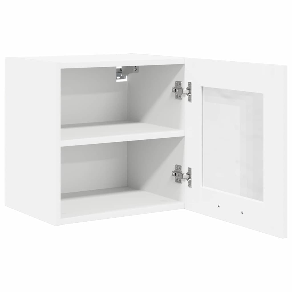 Hängeschrank 2 stk. Weiß Holzwerkstoff