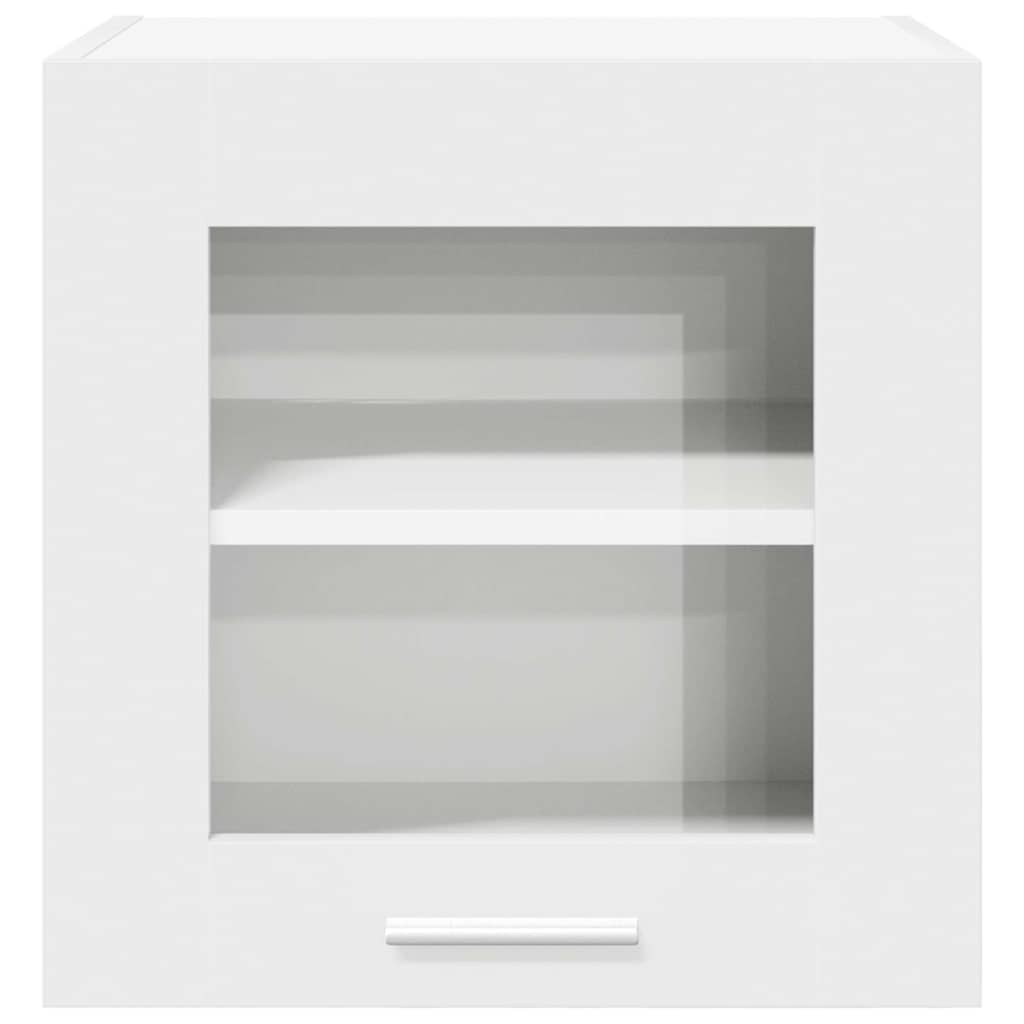 Hängeschrank 2 stk. Weiß Holzwerkstoff