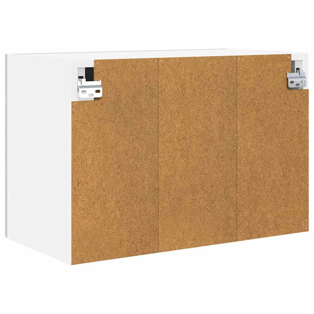 Hängeschrank 2 stk. Betongrau Holzwerkstoff