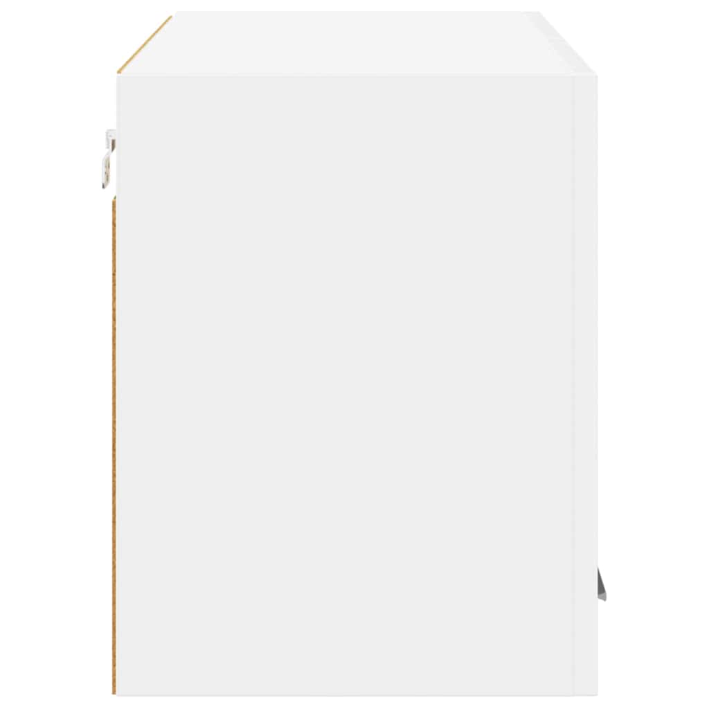 Hängeschrank mit Regal Riga Weiß 80 x 31 x 40 cm Holzwerkstoff