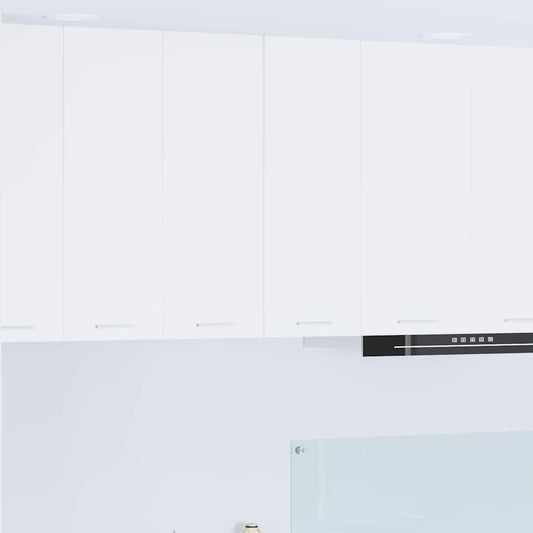 Hängeschrank mit Regal Riga Weiß 30 x 31 x 80 cm Holzwerkstoff