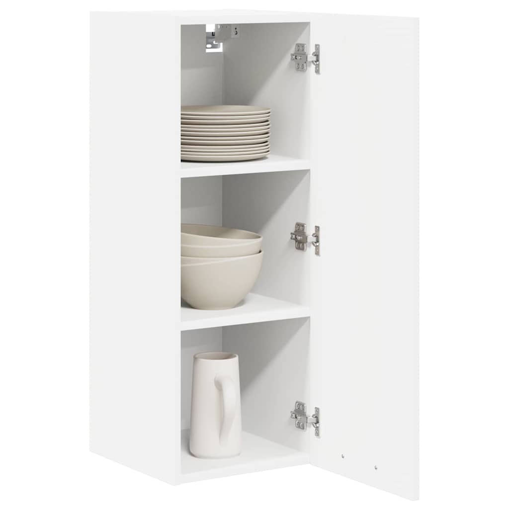 Hängeschrank 2 stk. Weiß Holzwerkstoff