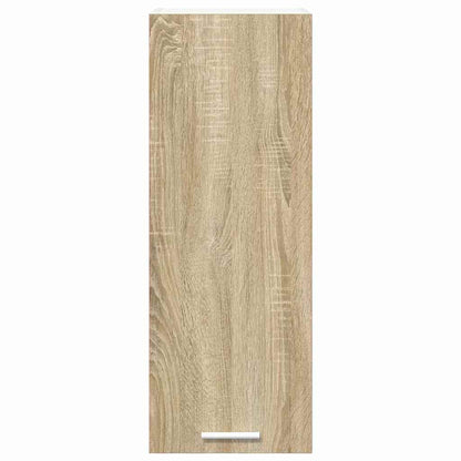 Hängeschrank Sonoma-Eiche und Weiß 30 x 31 x 80 cm