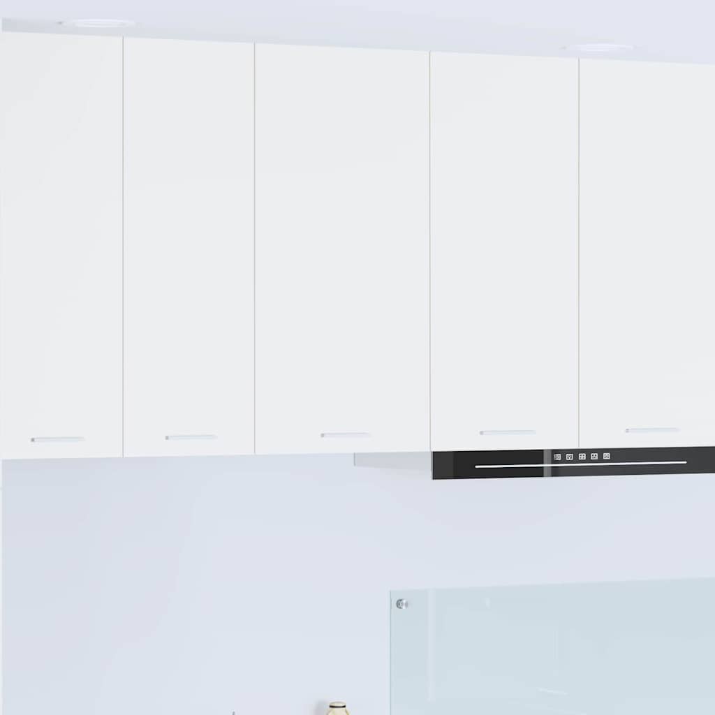 Hängeschrank mit Regal Riga Weiß 40 x 31 x 80 cm Holzwerkstoff