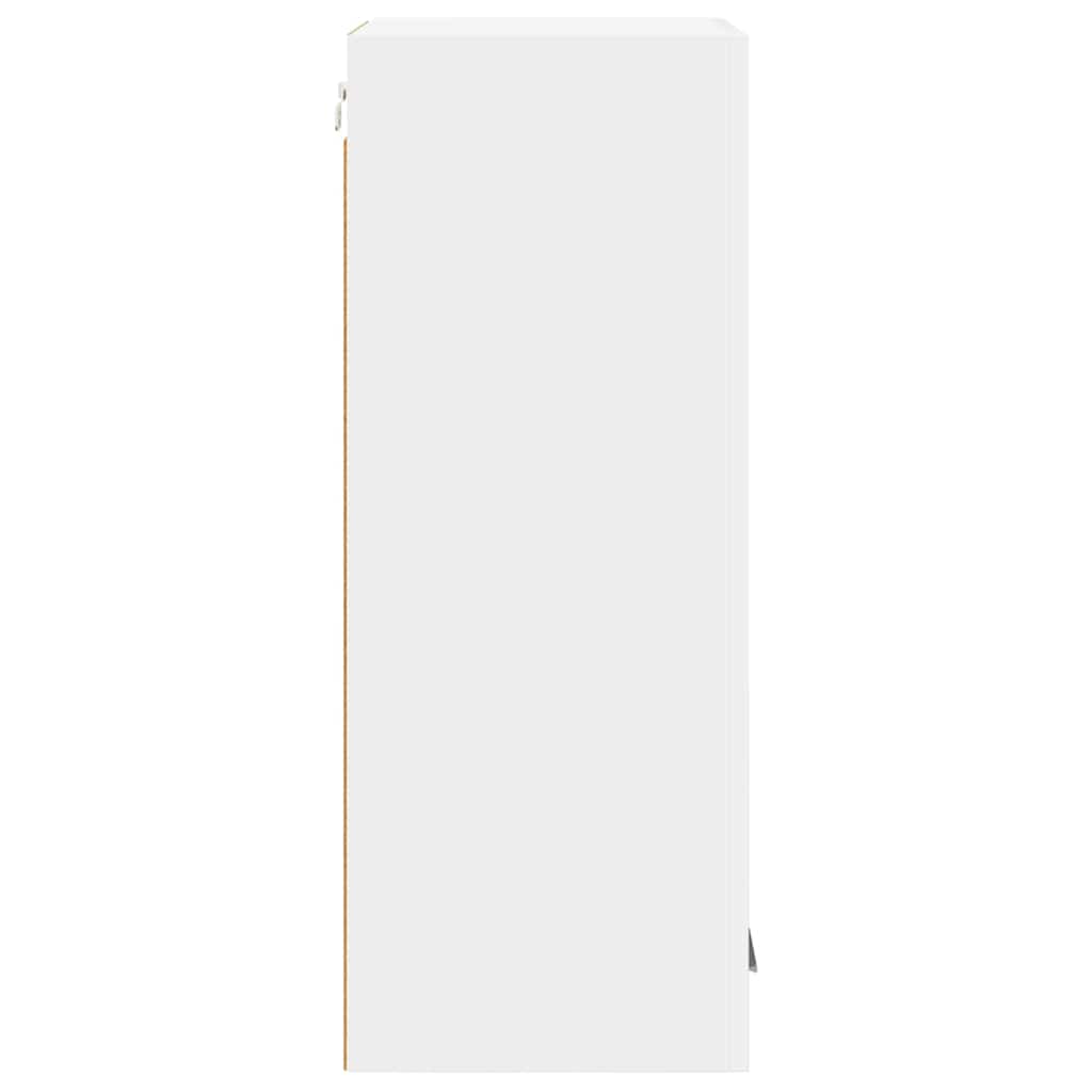 Hängeschrank mit Regal Riga Weiß 40 x 31 x 80 cm Holzwerkstoff