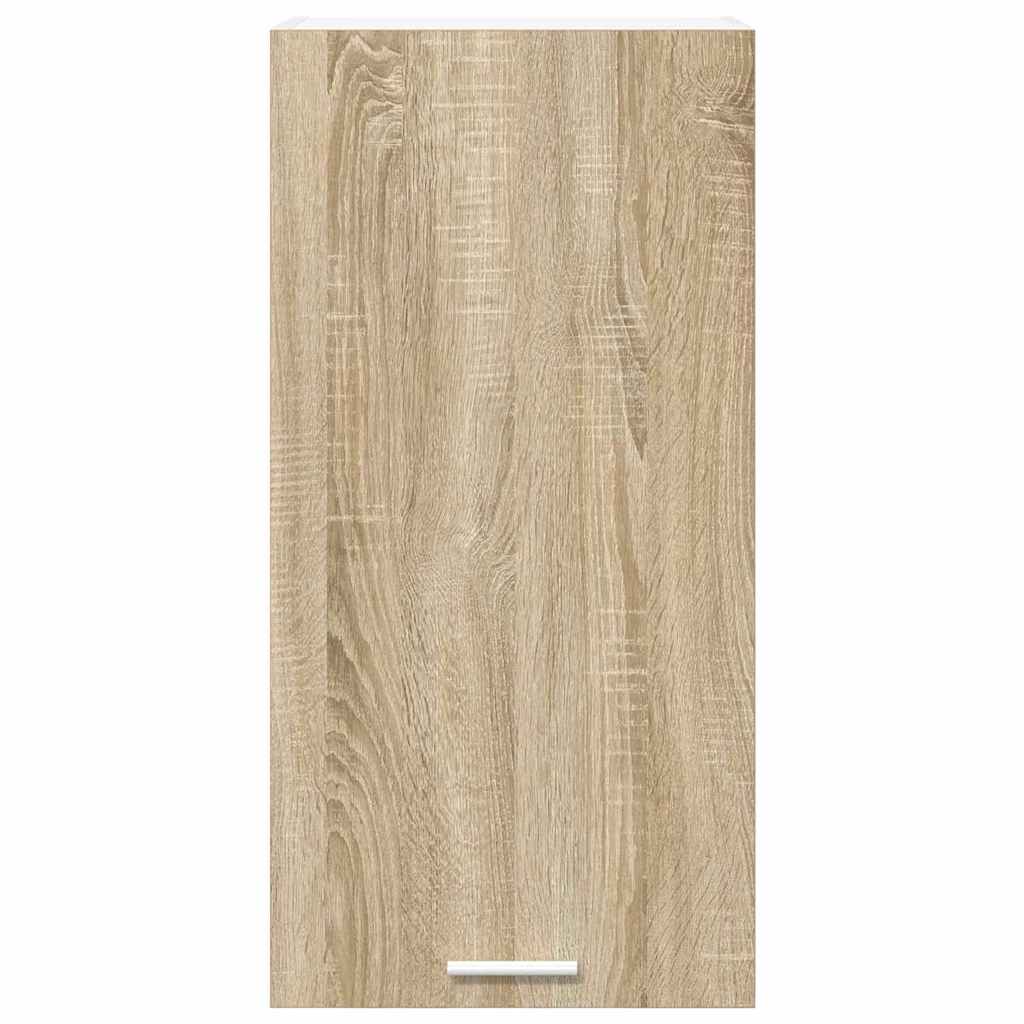 Hängeschrank Sonoma-Eiche und Weiß 40 x 31 x 80 cm