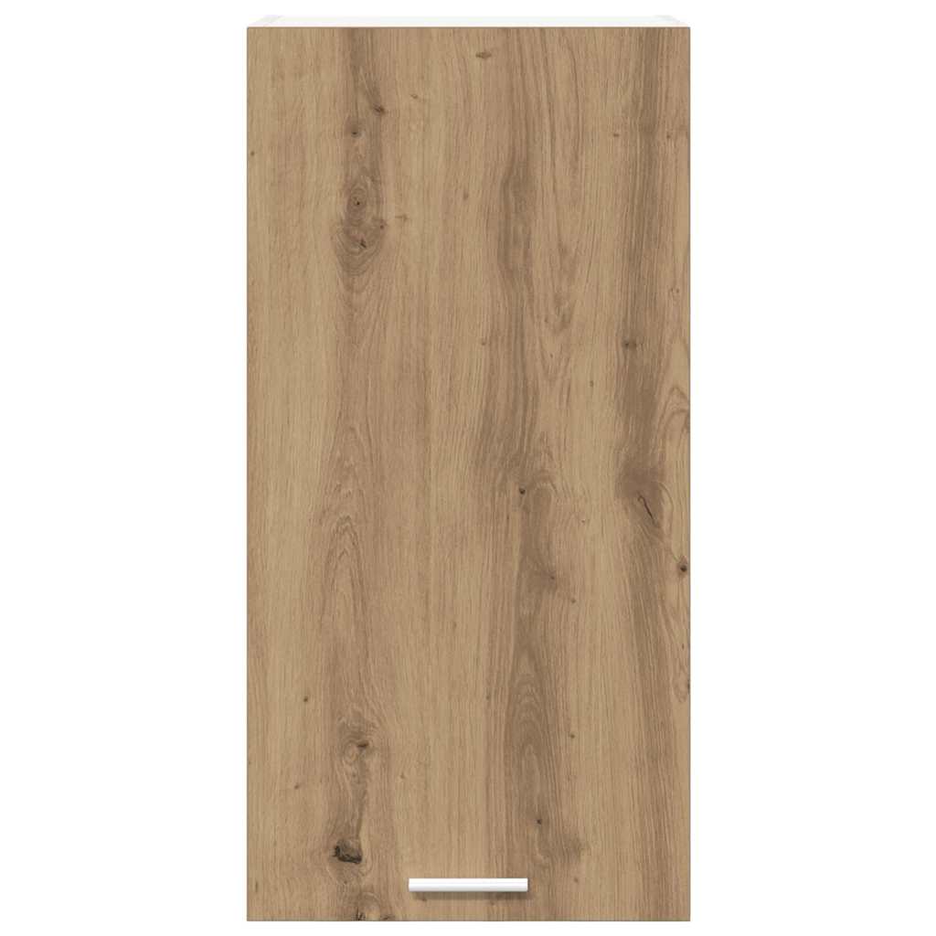 Hängeschrank Artisan-Eiche und Weiß 40 x 31 x 80 cm