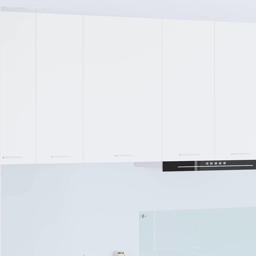 Hängeschrank mit Regal Riga Weiß 50 x 31 x 80 cm Holzwerkstoff