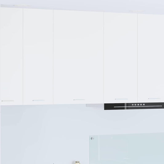 Hängeschrank mit Regal Riga Weiß 50 x 31 x 80 cm Holzwerkstoff