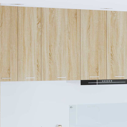 Hängeschrank Sonoma-Eiche und Weiß 50 x 31 x 80 cm