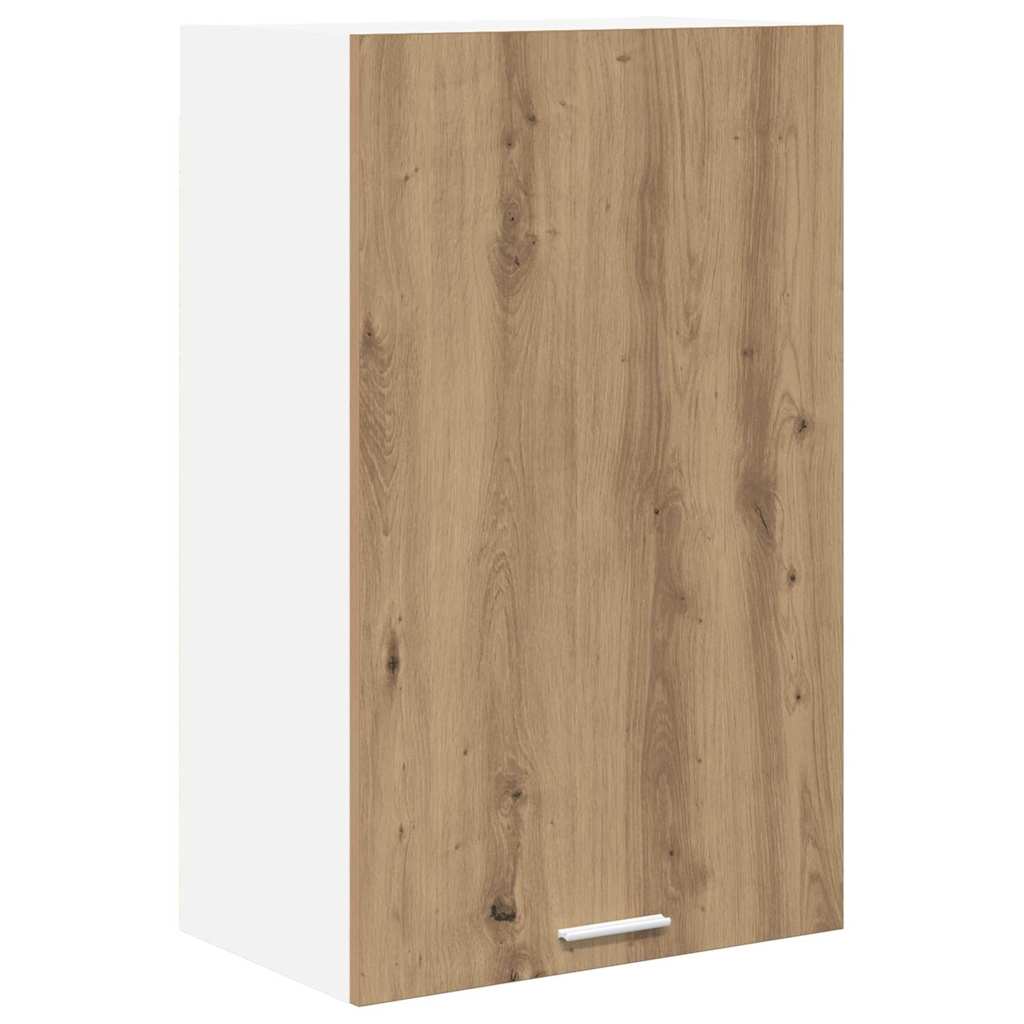 Hängeschrank Artisan-Eiche und Weiß 50 x 31 x 80 cm