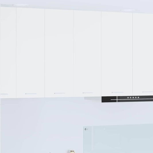 Hängeschrank mit Regal Riga Weiß 60 x 31 x 80 cm Holzwerkstoff