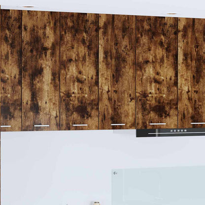 Hängeschrank Räuchereiche 60 x 31 x 80 cm Holzwerkstoff