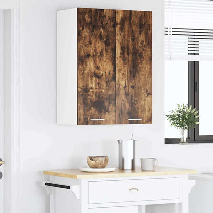 Hängeschrank Räuchereiche 60 x 31 x 80 cm Holzwerkstoff