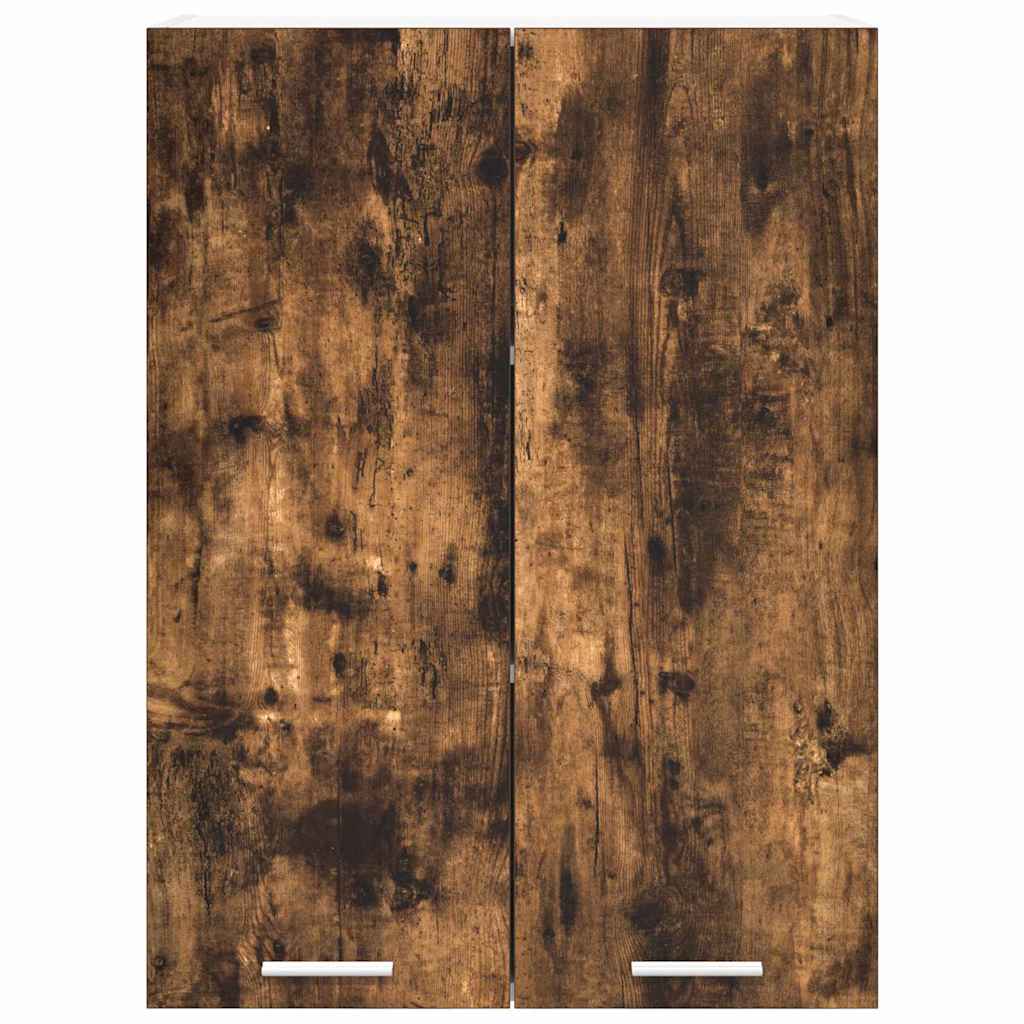 Hängeschrank mit Regal Riga Geräucherte Eiche 60 x 31 x 80 cm