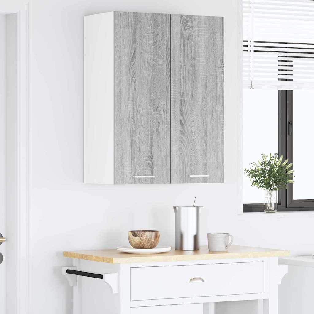 Hängeschrank Sonoma-Grau 60 x 31 x 80 cm Holzwerkstoff