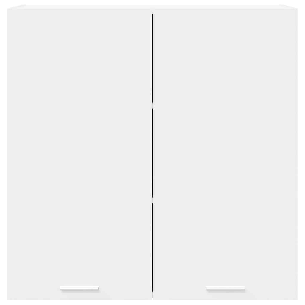 Hängeschrank mit Regal Riga Weiß 80 x 31 x 80 cm Holzwerkstoff