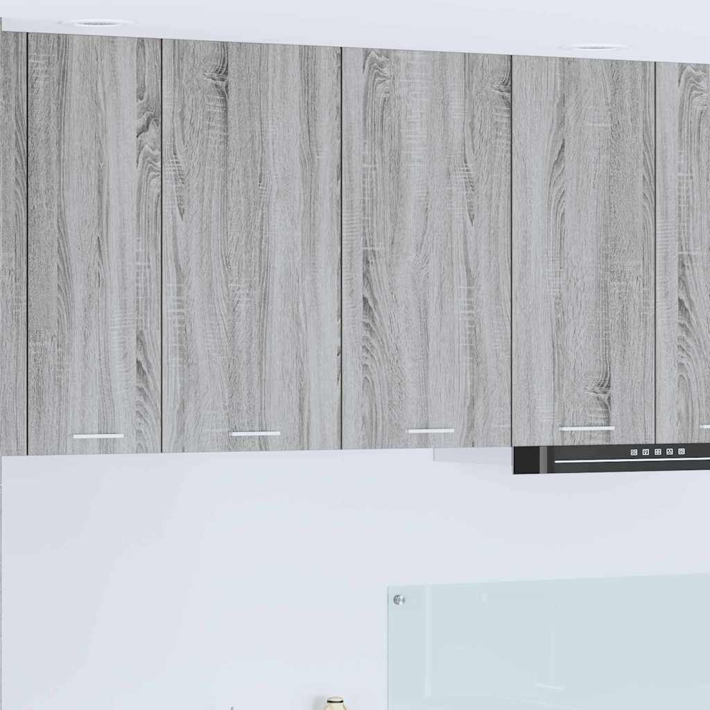 Hängeschrank Sonoma-Grau 80 x 31 x 80 cm Holzwerkstoff
