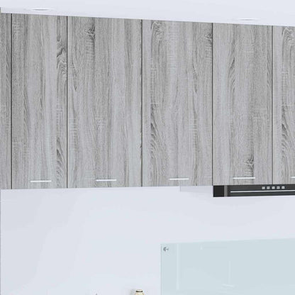 Hängeschrank Sonoma-Grau 80 x 31 x 80 cm Holzwerkstoff