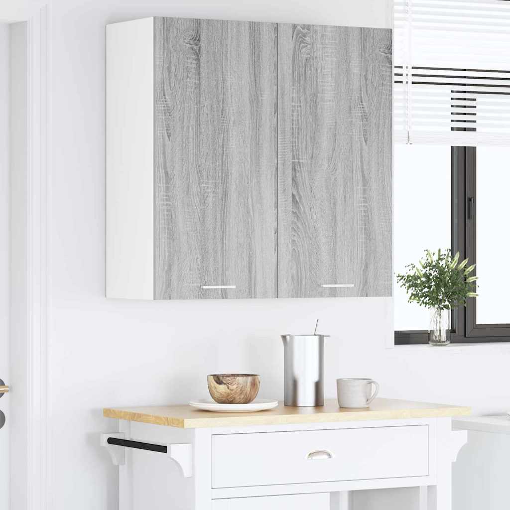Hängeschrank Sonoma-Grau 80 x 31 x 80 cm Holzwerkstoff