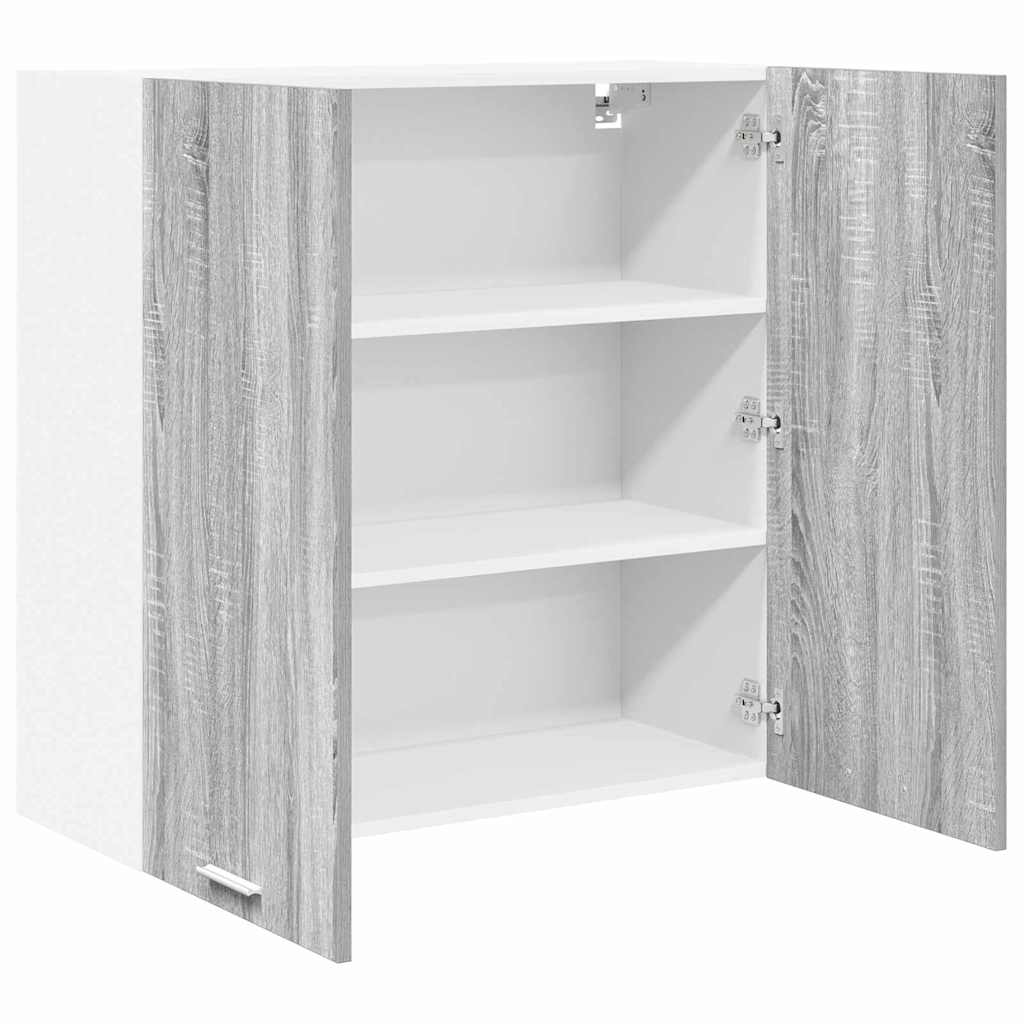 Hängeschrank Sonoma-Grau 80 x 31 x 80 cm Holzwerkstoff