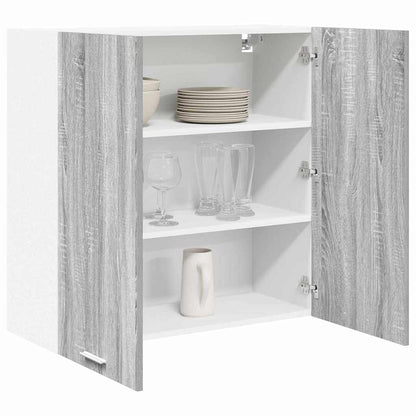 Hängeschrank Sonoma-Grau 80 x 31 x 80 cm Holzwerkstoff