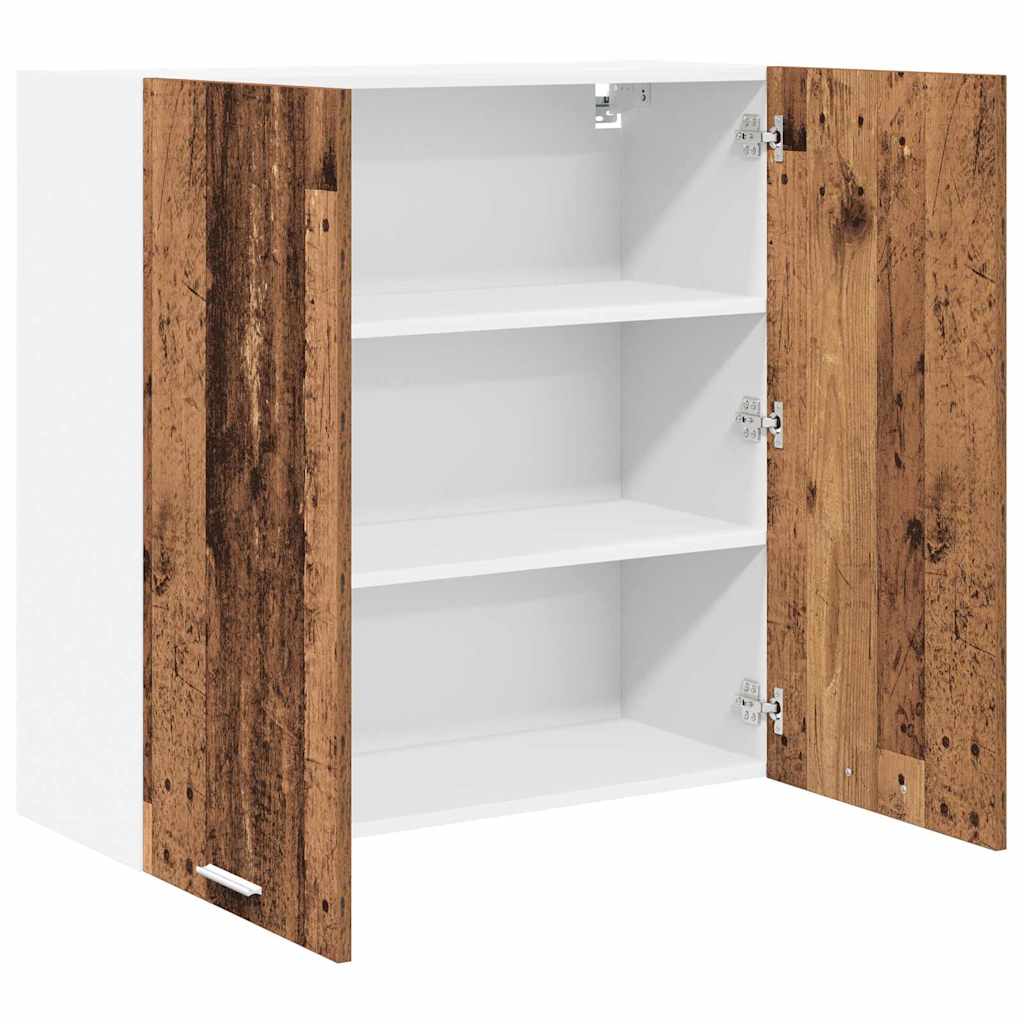 Hängeschrank Altholz 80 x 31 x 80 cm Holzwerkstoff