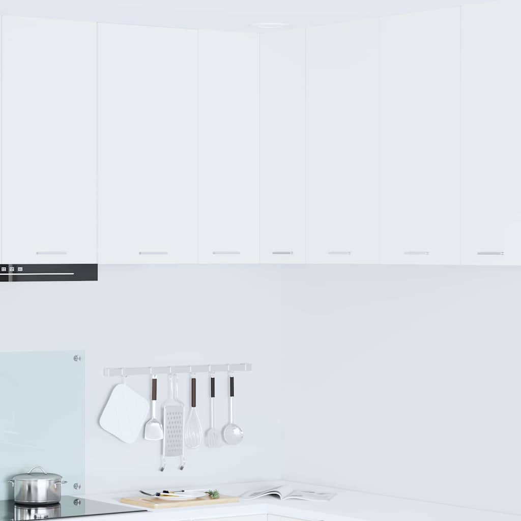 Hängeschrank mit Regal Riga Weiß 57 x 57 x 80 cm Holzwerkstoff