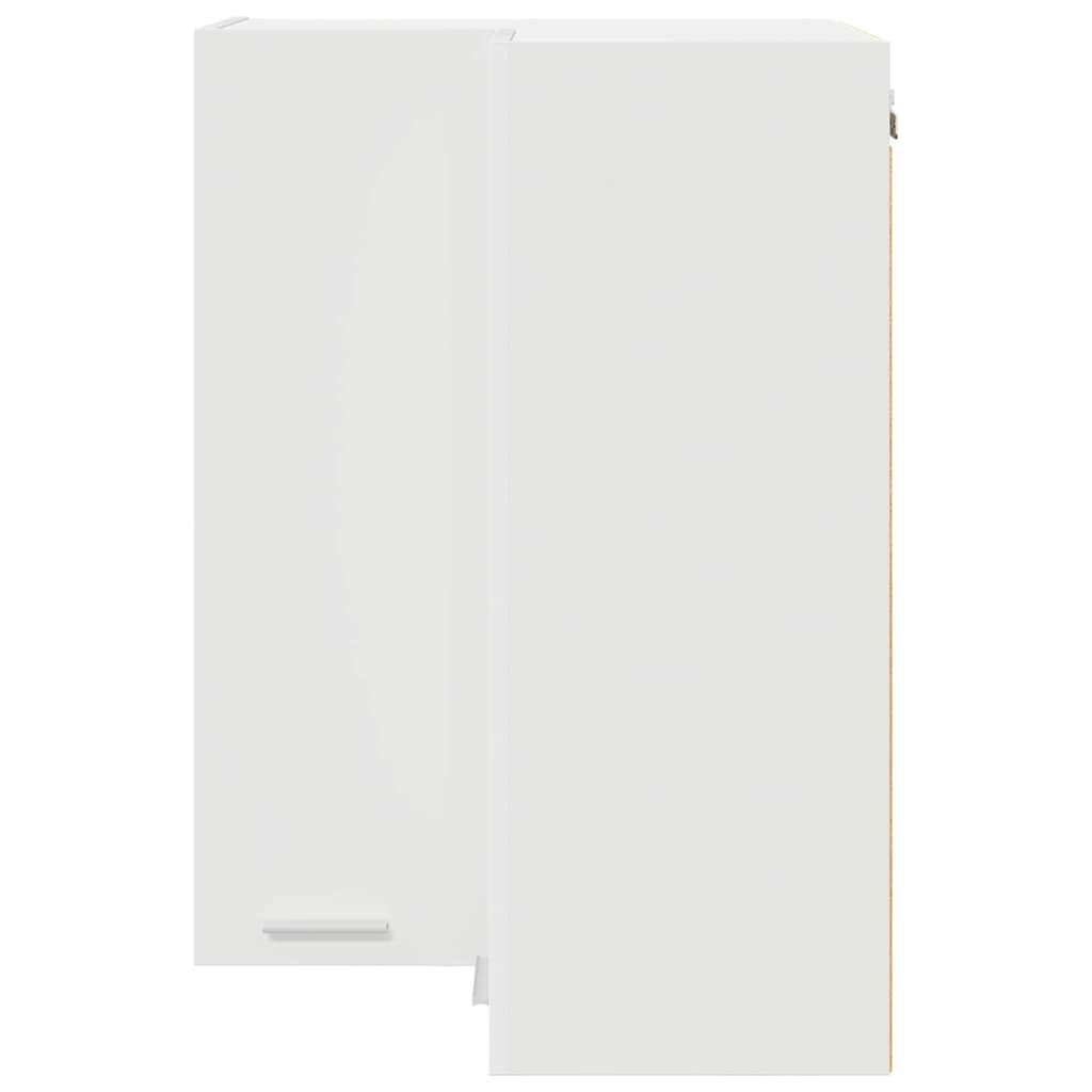 Hängeschrank mit Regal Riga Weiß 57 x 57 x 80 cm Holzwerkstoff