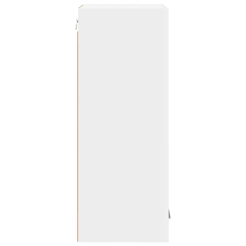 Hängeschrank mit Regal Riga Weiß 40 x 31 x 80 cm Holzwerkstoff