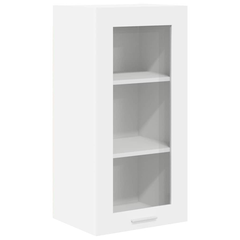 Hängeschrank 2 stk. Weiß Holzwerkstoff