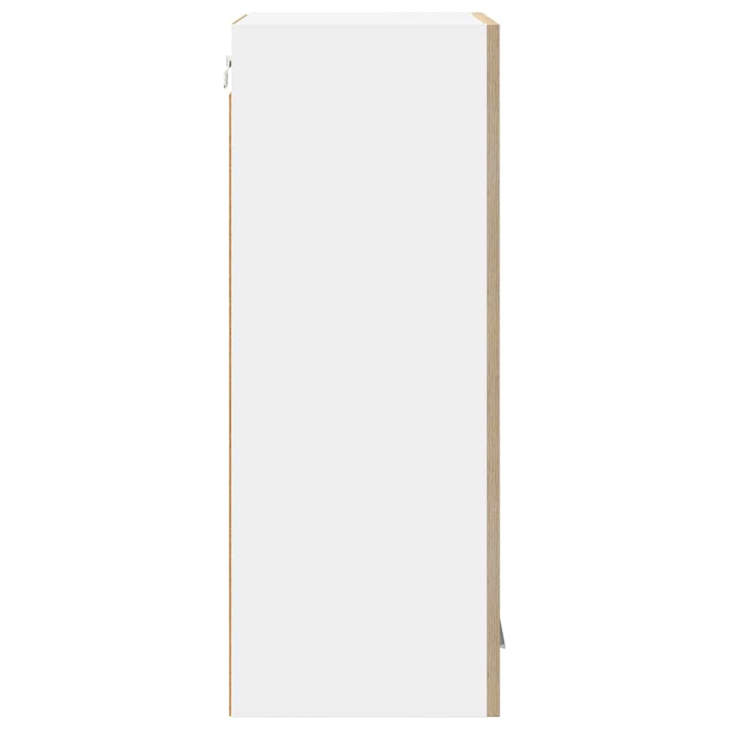 Hängeschrank mit Regal Riga 2 pcs Sonoma-Eiche 40 x 31 x 80 cm